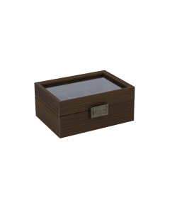 Fowler Watch Box Brown