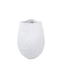 Crof Vase White Ceramic