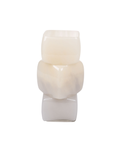 Vidoa Vase Milk Yellow Glass