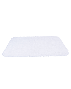 Fona Bath Mat White Cotton