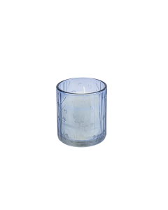 Yerkin Scented Candle Blue Glass