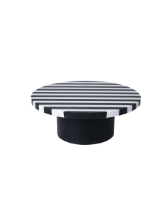 Yerkin Fragrance Stand White Black Marble