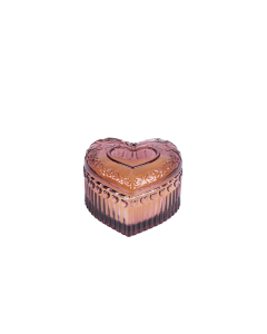 Jezrel Scented Candle Red Glass