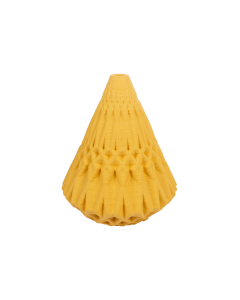 Sanbo Vase Yellow Ceramic