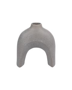 Polinar Vase Gray Ceramic