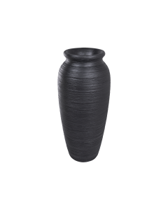 Gencio Plant Pot Black Ceramic cm