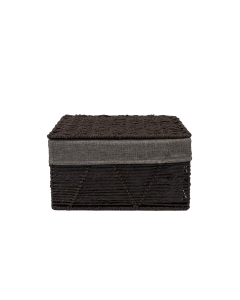 Ohia Storage Basket Iron Fabric