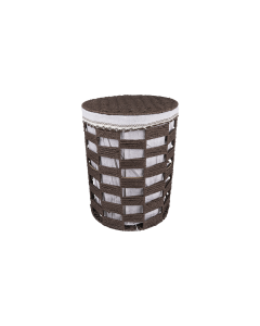 Tobias Storage Basket Coffee Iron Fabric