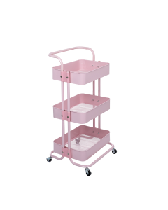 Pratt Trolley Pink Iron