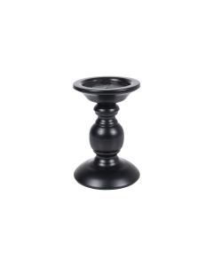 Phoebe Candle Holder Black Iron