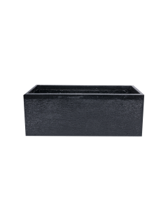 Correa Plant Pot Black Ceramic