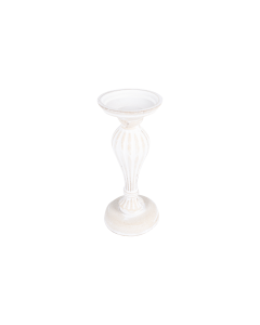 Murrelet Candle Holder Beige Saw Powder