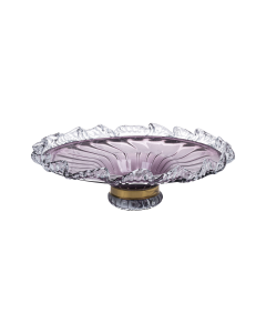 Katie Fruit Plate Purple Crystal