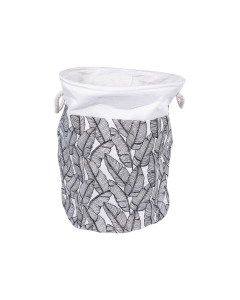 Gecko Laundry Basket White Black Cloth Iron