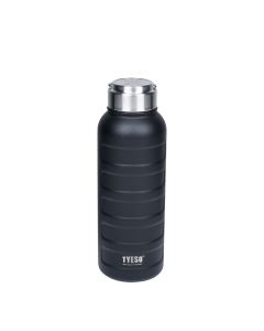 Jalop Thermos Bottle Black Stainless Steel