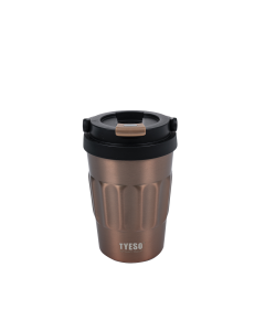 Jaspe Thermos Cup Brown Stainless Steel