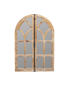 Oozy Window Antique Iron