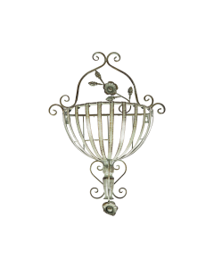 Tame Wall Basket Antique Iron