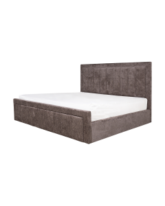 Nola King Bed Brown Wood