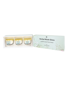 Lou Scented Candles Herbal Musk Glass