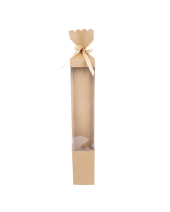 Mahali Gift Box Paper Plastic - Red Black