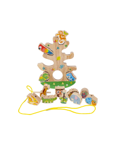 Animals Wooden Jenga
