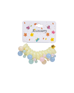 Mahalli Hair Rope Multi Color Plastic