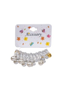 Mahalli Hair Rope Multi Color Plastic