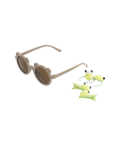 Puppy Sunglass & Hair Clips Soft Rubber