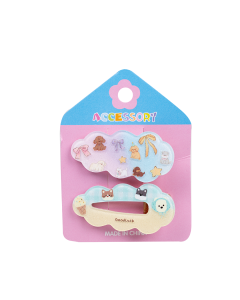 Bow Hair Clips Acrylic