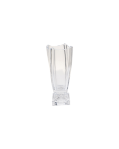 Moi Vase Glass Clear White