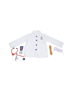 Doctor Costume Polyester Medium