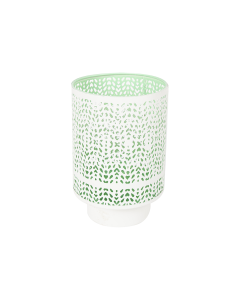 Bab Metal Candle Holder - Ivory Green