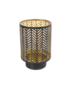 Bozica Tea Light Holder Gray Glass