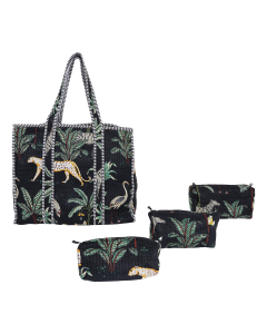 Jaip Bag Cotton - Black