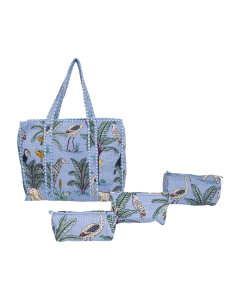 Jaip Bag Cotton - Blue