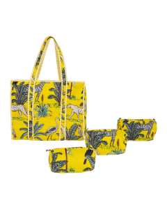 Jaip Bag Cotton - Yellow