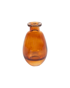 Boyi Glass Candle Holder - Red