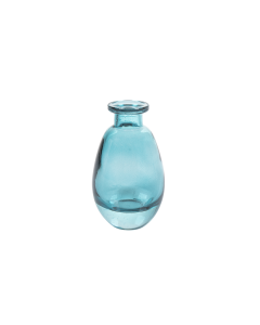 Boyi Glass Candle Holder - Blue
