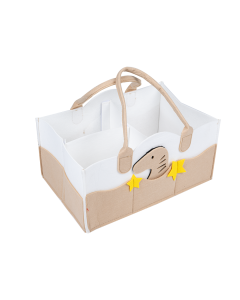 Tavo Changing Fabric Bag - Beige