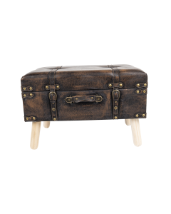 Cimen Storage Box Brown Leather