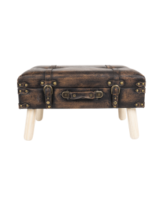 Cimen Storage Box Brown Leather
