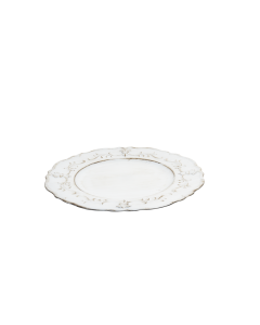 Valderon Plastic Plate - White Gray