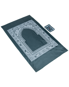 Lalam Prayer Mat Dark Green Polyester