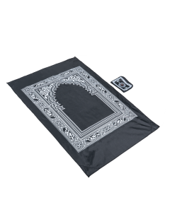 Lalam Prayer Mat Black Polyester