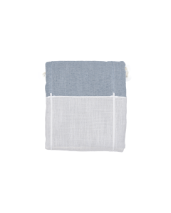 Yed Table Cloth Cotton Fiber - Green/Gray