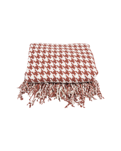 Yed Table Cloth Orange Cotton Fiber