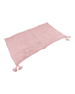 Yed Table Cloth Pink Cotton Fiber