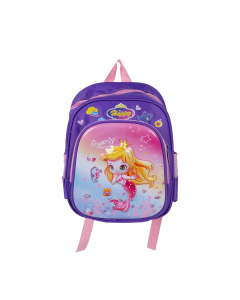 Kids Back Bag Purple Polyester