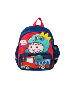 Kids Back Bag Red Polyester